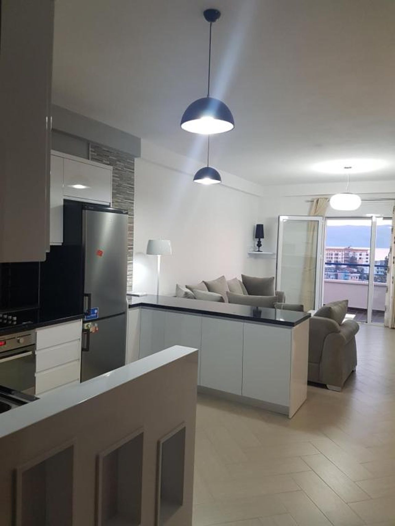 Modern cozy apartment seaview