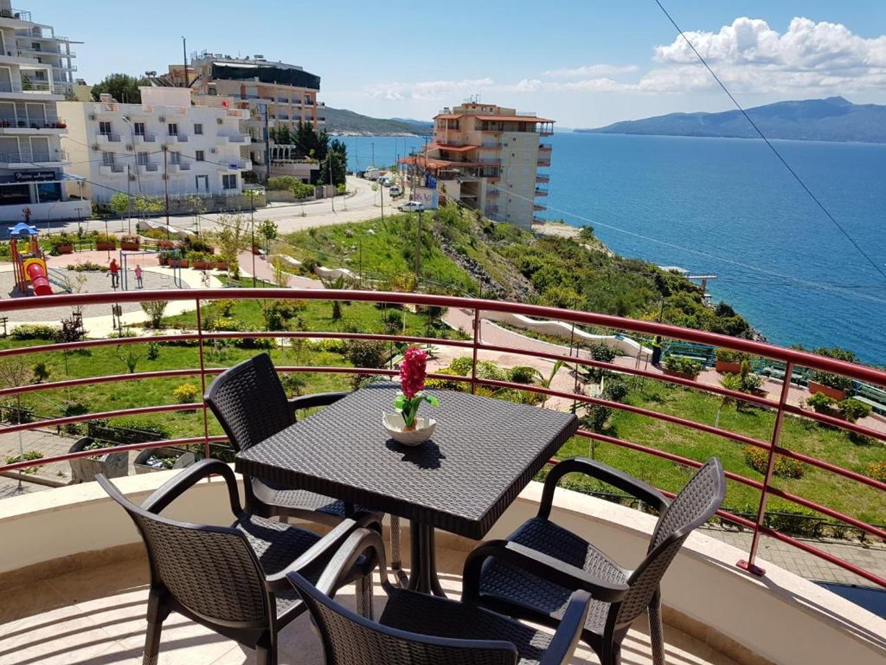 apartment of beautiful dreams over the sea