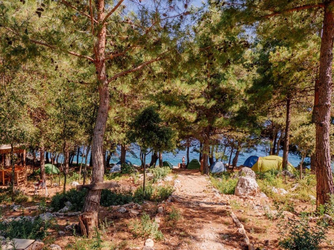The Sea Cave Camping
