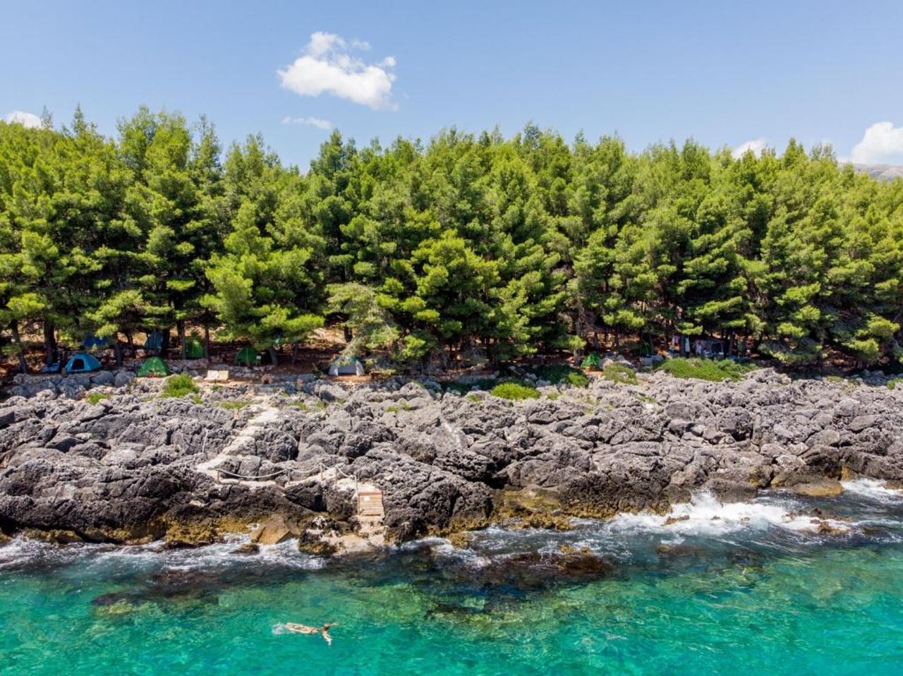 The Sea Cave Camping
