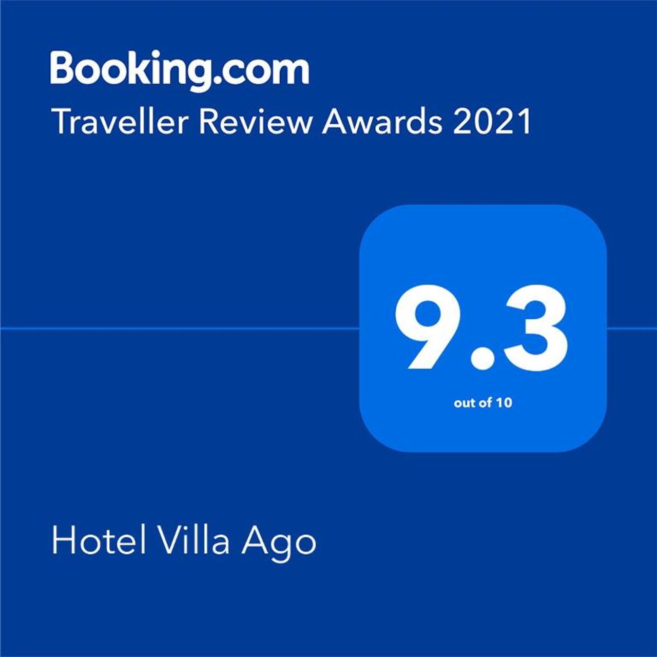 Hotel Villa Ago