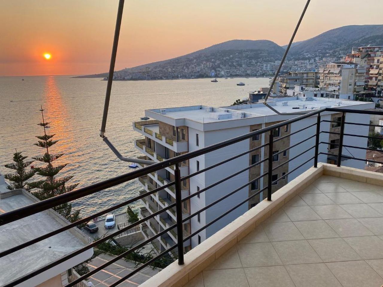 Apartment with huge sea view balcony