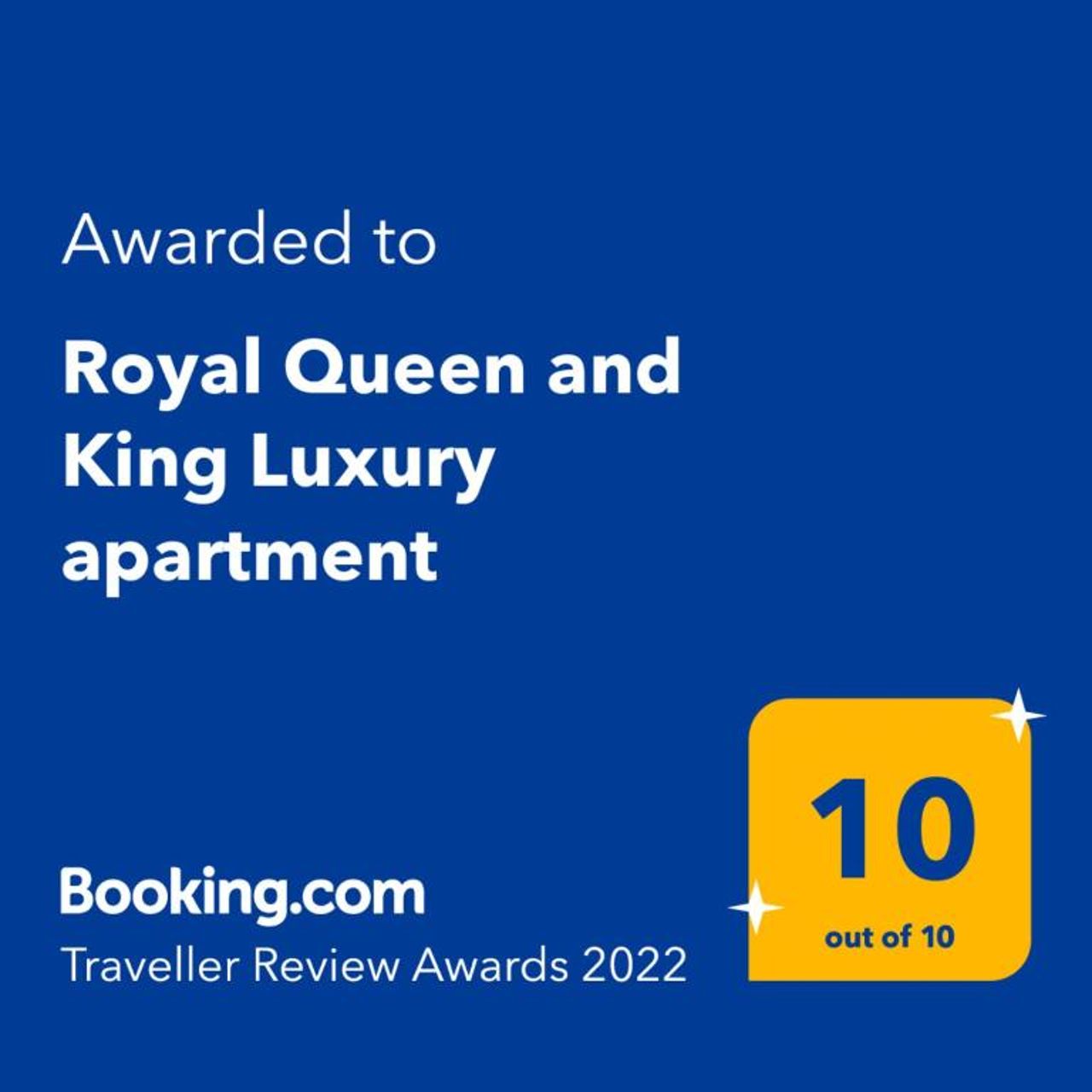 Royal Queen and King Luxury apartment