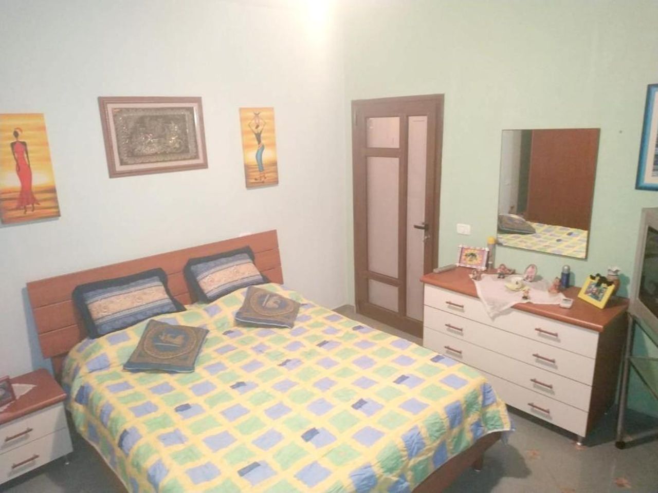 One bedroom appartement at Durres 50 m away from the beach with sea view and furnished balcony