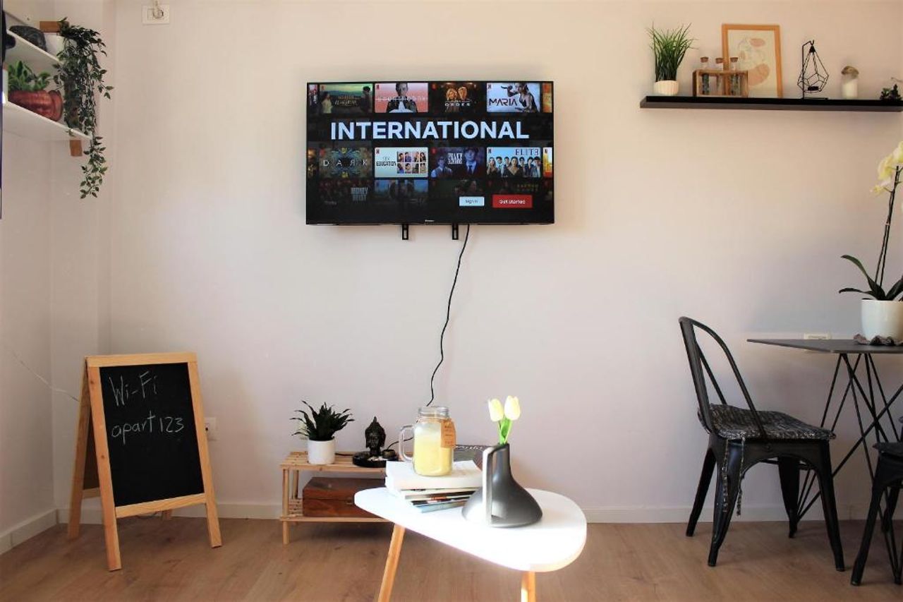 Entire serviced apartment with a beautiful view