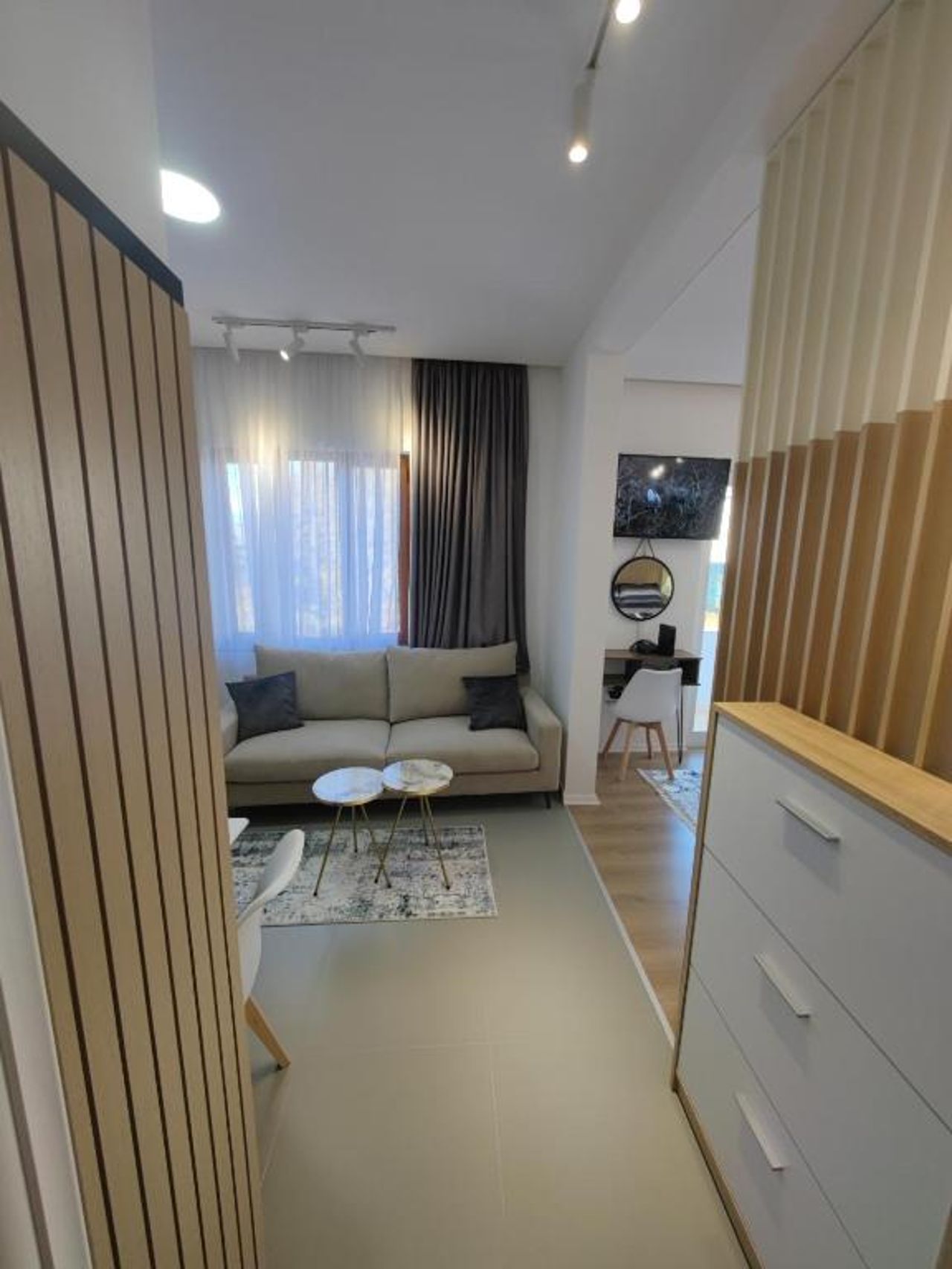 Fully equipped apartment in the city center with a lake view