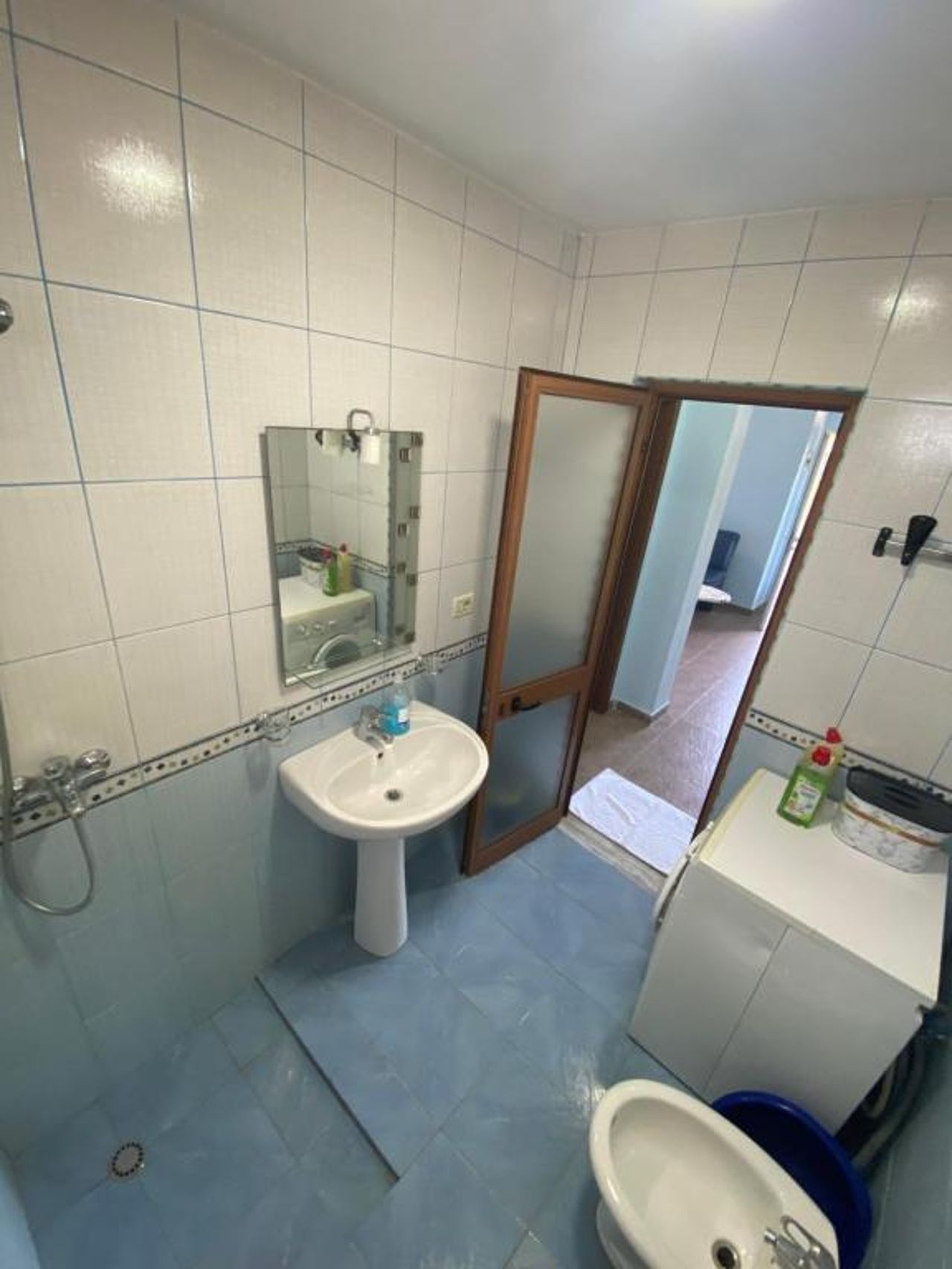 White & Blue Apartment's
