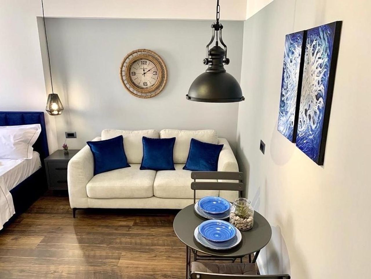 Center of Tirana "Blue Marine" Studio Apartment