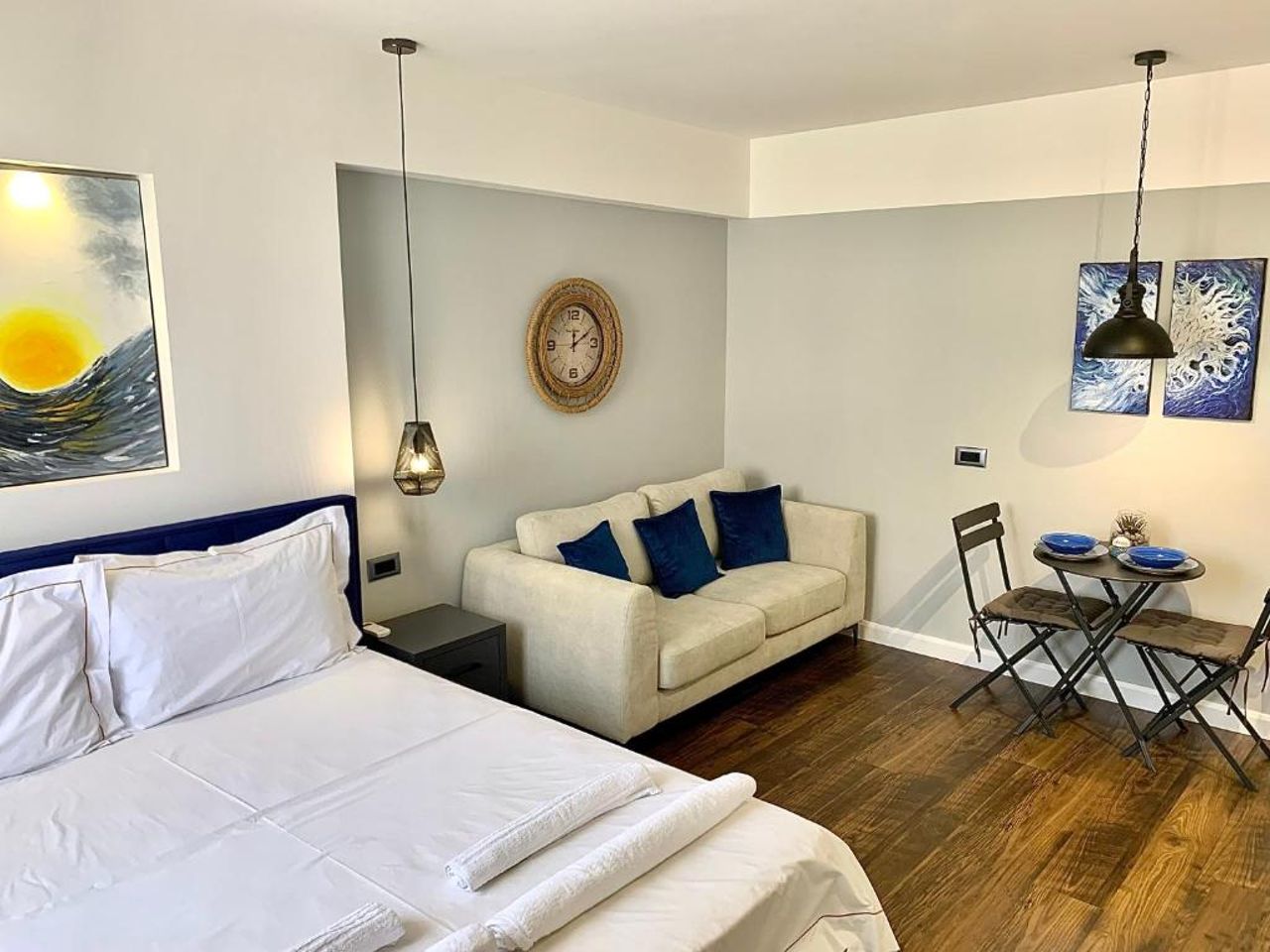 Center of Tirana "Blue Marine" Studio Apartment