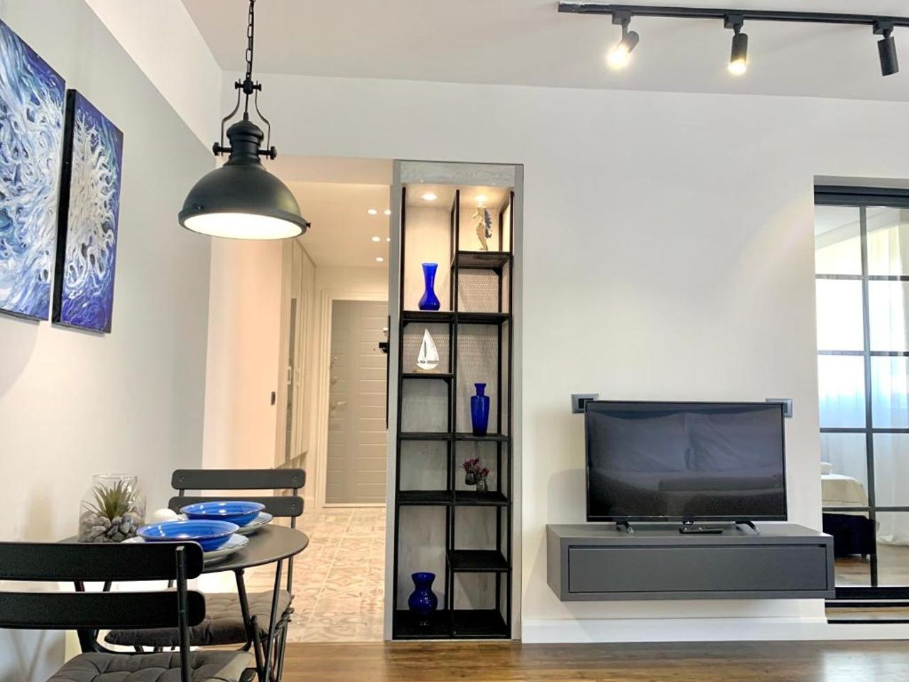 Center of Tirana "Blue Marine" Studio Apartment