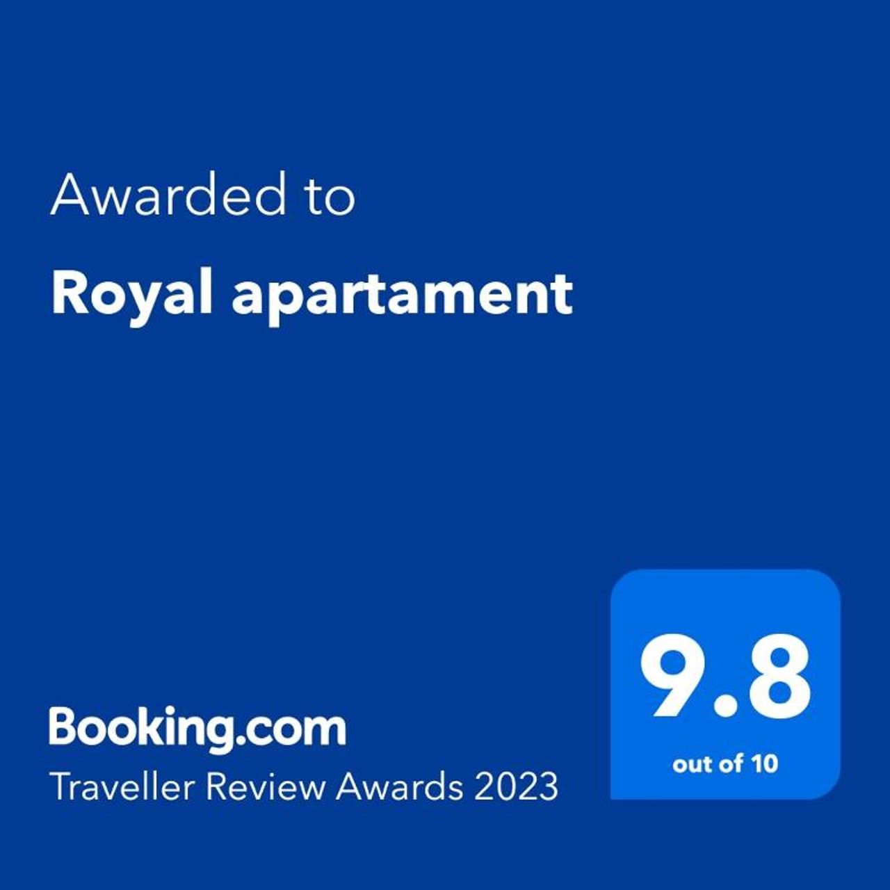 Royal apartament