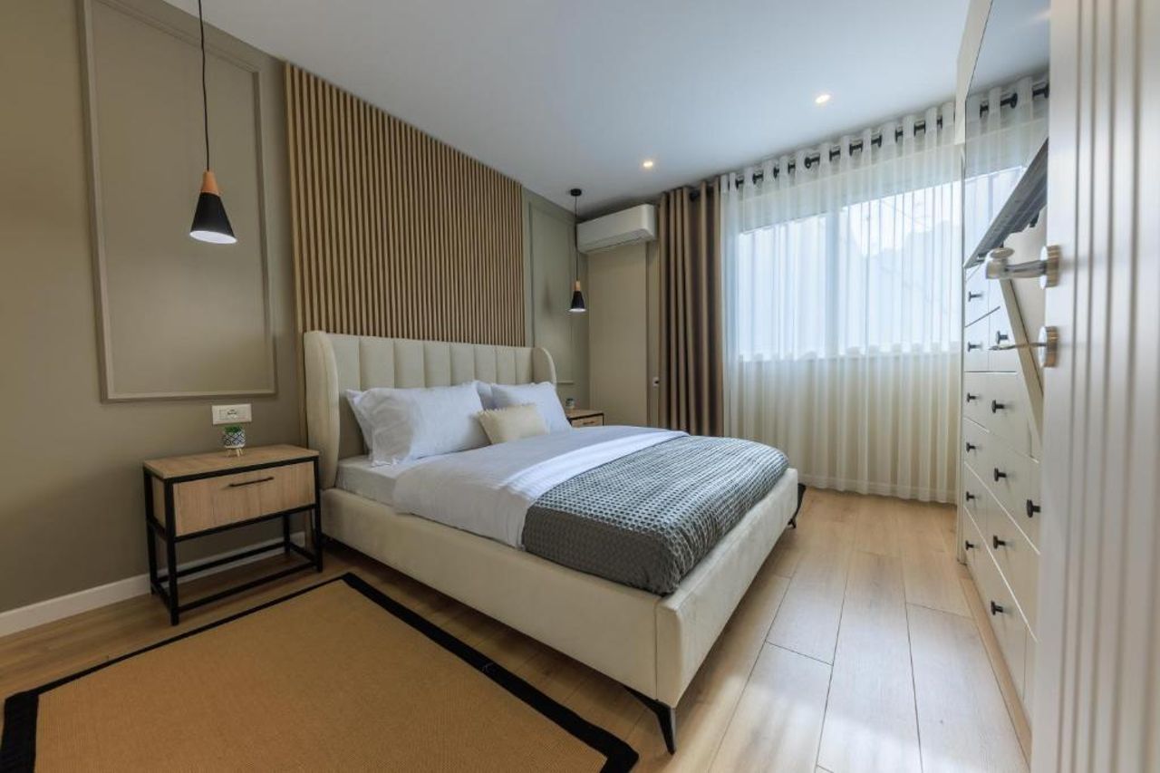 One-bedroom rooftop skyline central hidden gem in Tirana