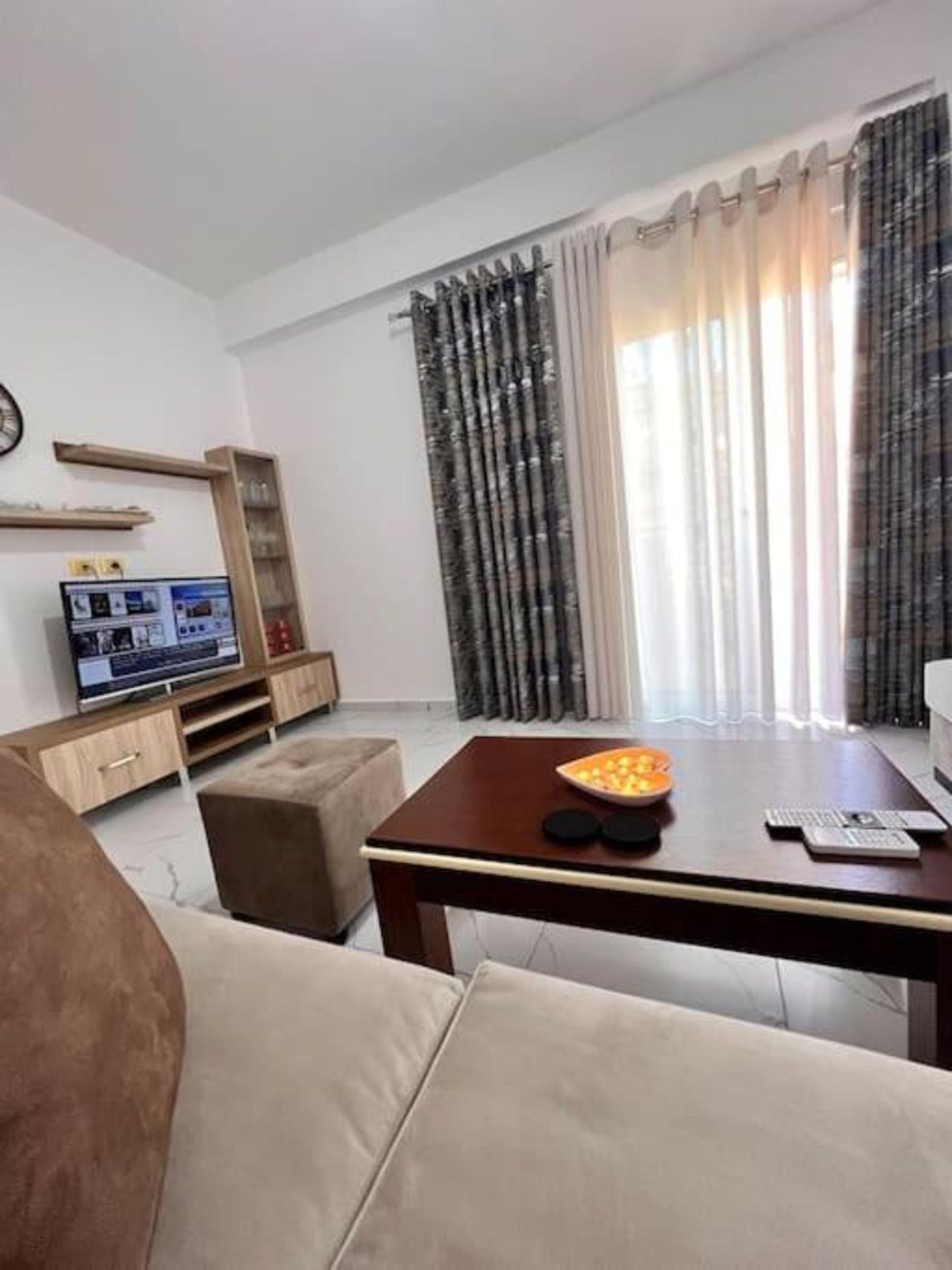 Cosy apartment 15 min from the beach.
