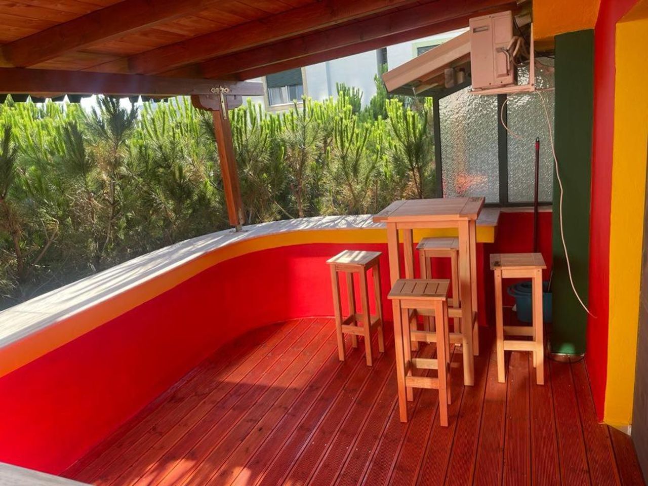 Pine Trees Veranda