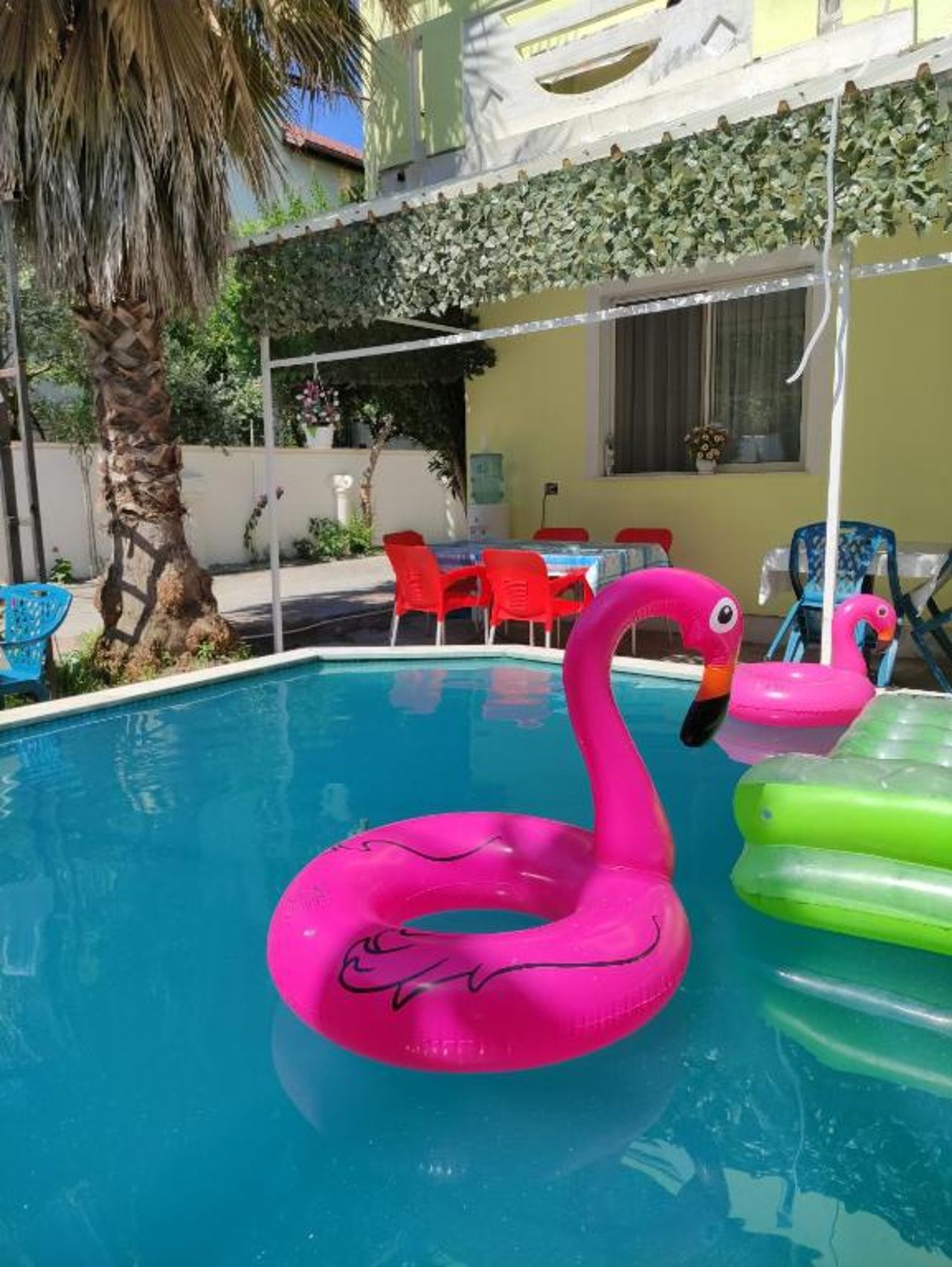 Swimming pool and garden view rooms for rent