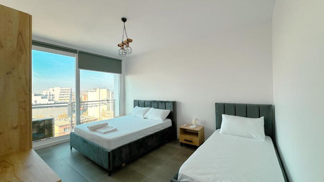 Urban Serenity Skyline View Apartment 2