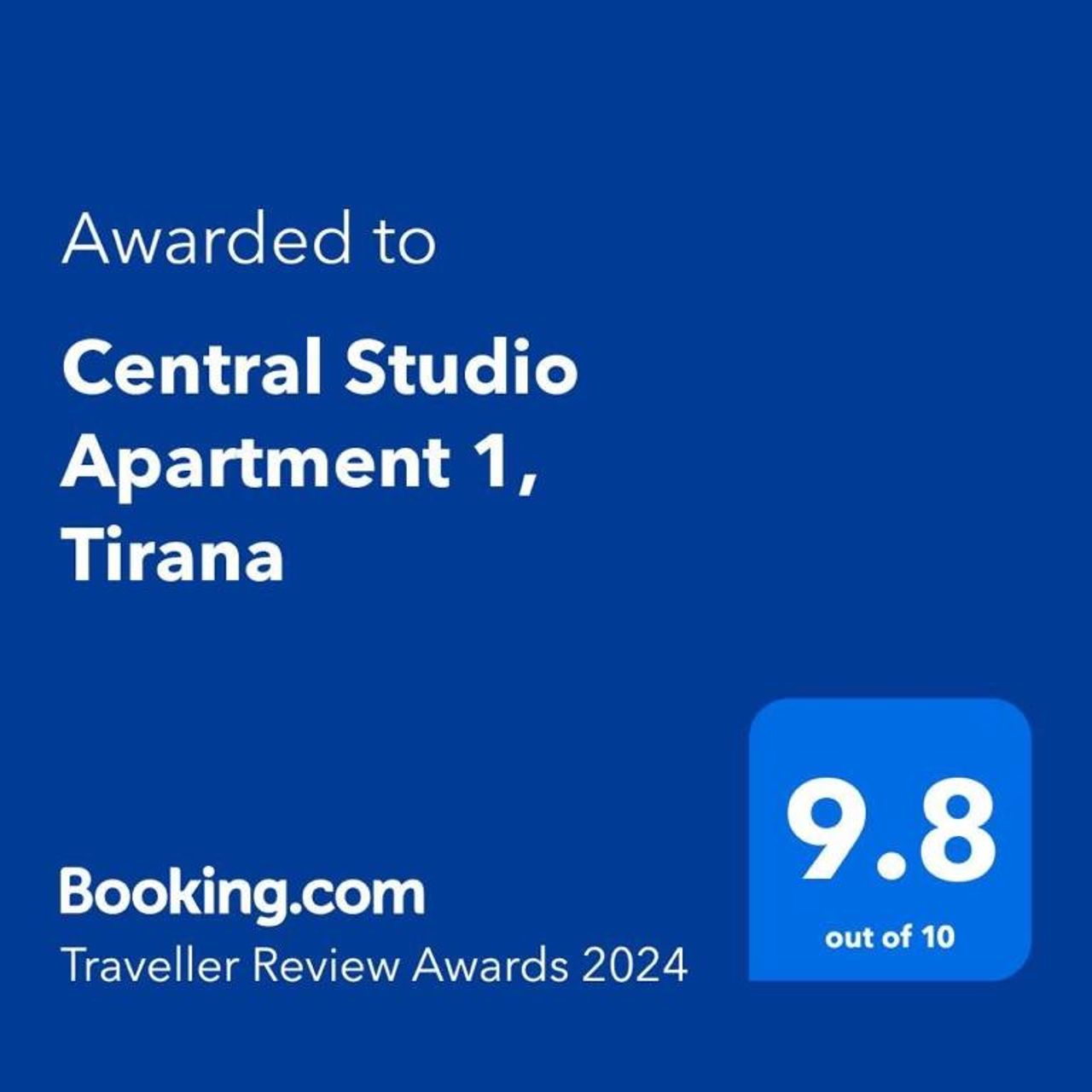 Central Studio Apartment 1, Tirana
