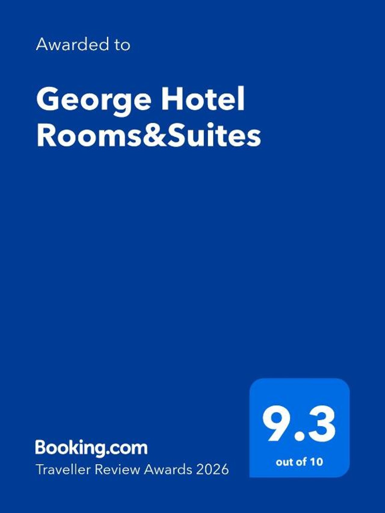 George Hotel Rooms&Suites