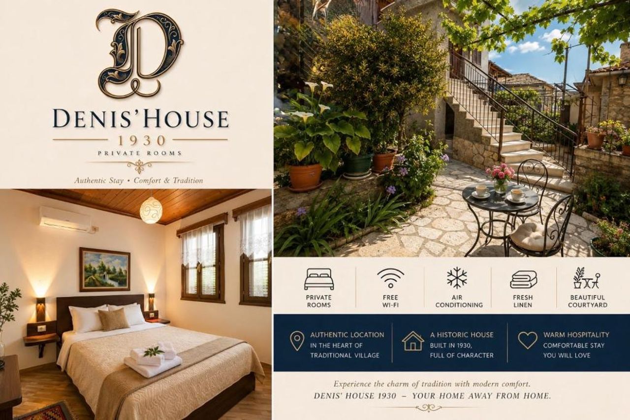 Denis House 1930 Cozy Private Rooms with Authentic Charm