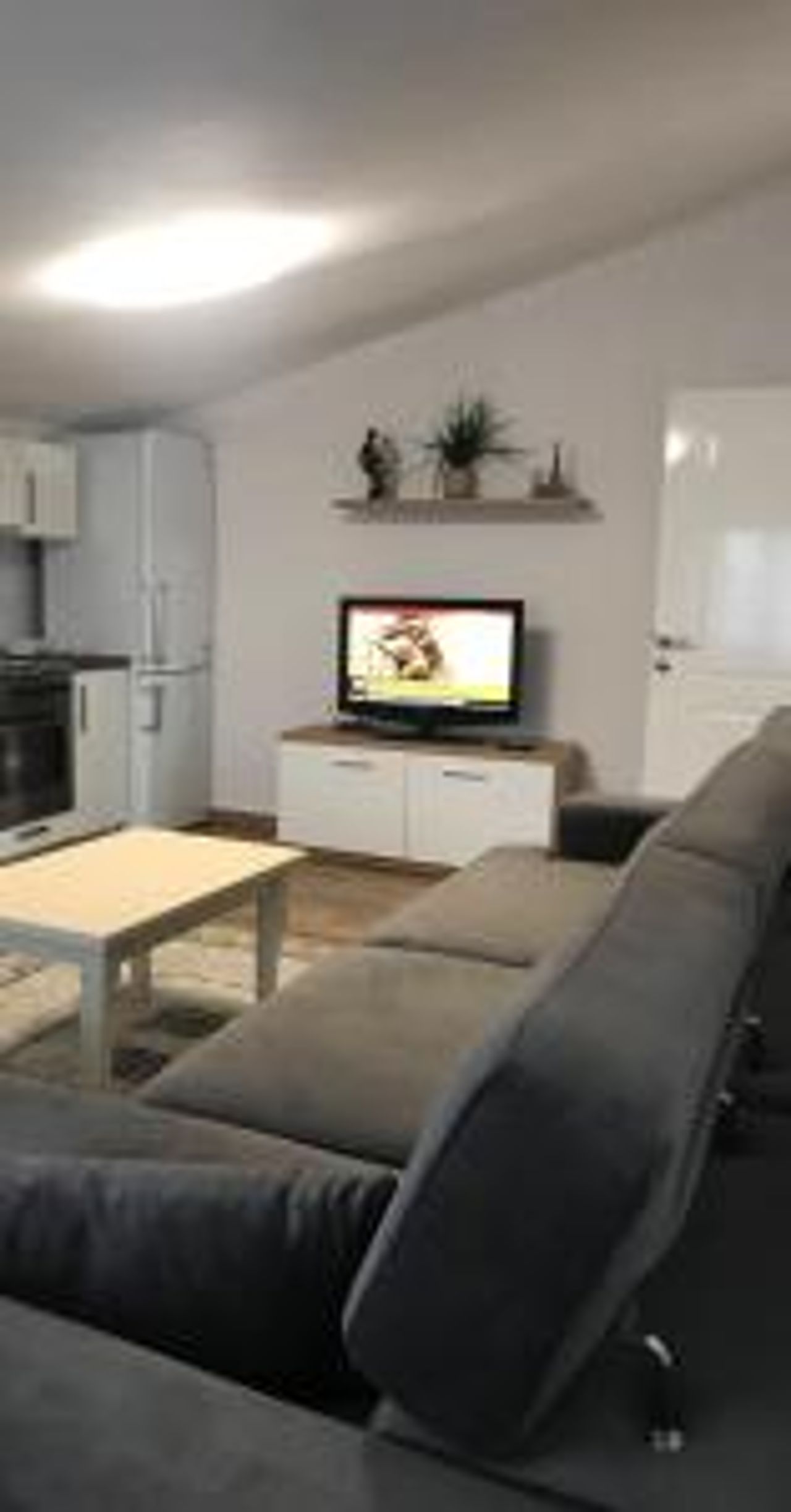 Green house, 1 bedroom & 1 kitchen apartment, located in Elbasan city center